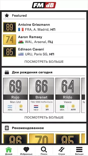 FMdB - Футбольна база. screenshot 4