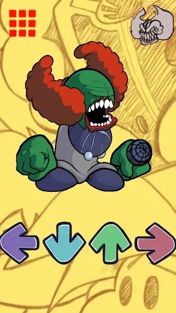 FNF Fireday night funny mod Trick character test 1.0 screenshot 1