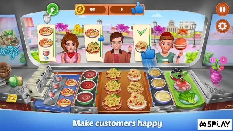 Food Truck Restaurant 2: Kitchen Chef Cooking Game 1.12 screenshot 4