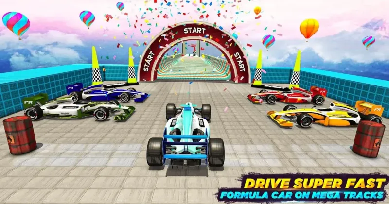 Formula Stunt 3D Car Racing : New Car Games 2021 v1.0.2 screenshot 3