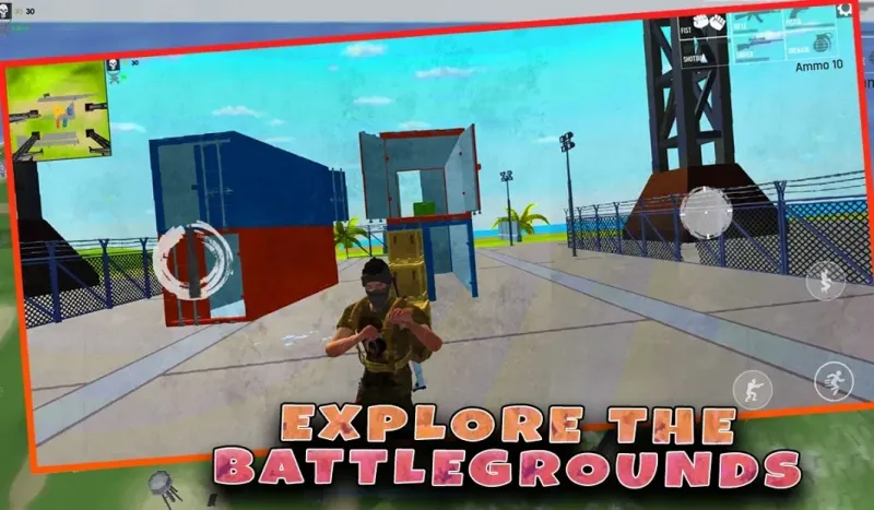 Fort survival: offline shooting Battle Royale game 5 screenshot 1