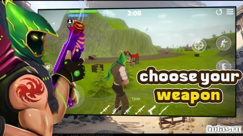 FortStrike Battle Royale 3D online Multiplayer screenshot 1