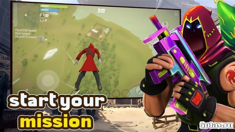 FortStrike Battle Royale 3D online Multiplayer screenshot 4