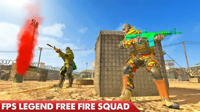FPS Legend Fire: Gun strike Стрельба на поле боя 1.5 screenshot 2