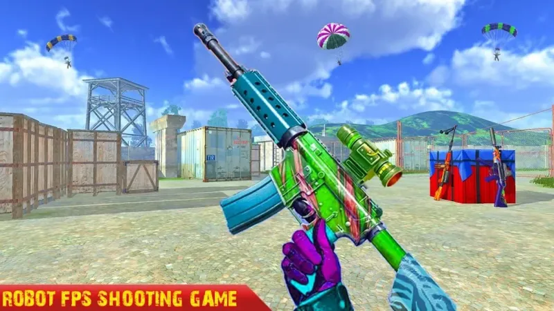 Fps Robots Shooting Strike: Counter Terrorist 2021 v1.3 screenshot 4