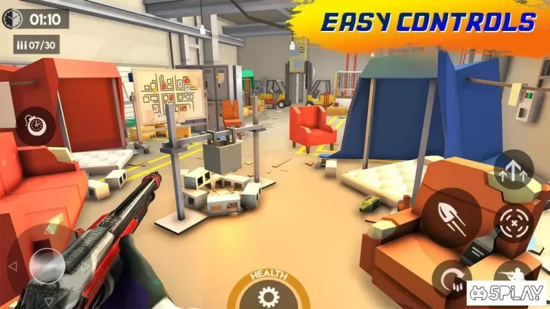 Frag Guns Shooter Of Boom: Offline PvP Action Game screenshot 1