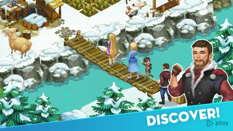 Frozen Farm: Island Adventure 1.0.32 screenshot 1