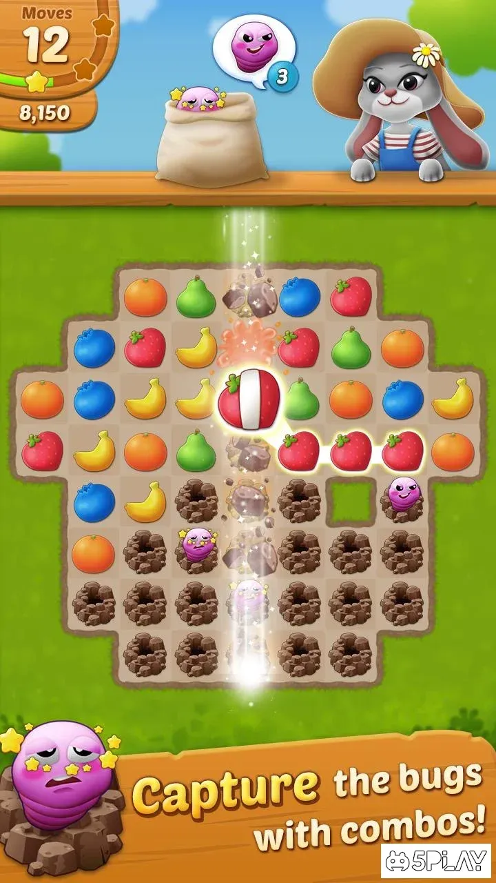 Fruit Jam: Puzzle Garden screenshot 2