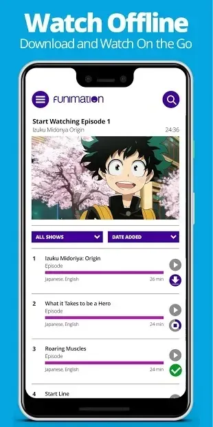 Funimation 3.1 screenshot 2
