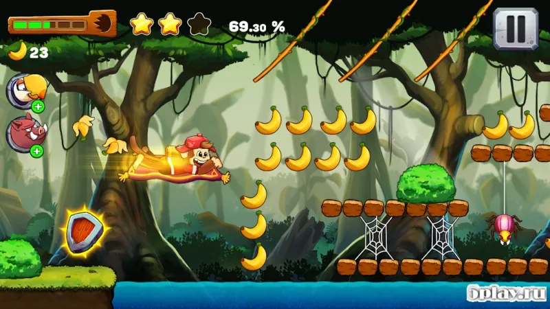 Funky island - Banana Monkey Run screenshot 3