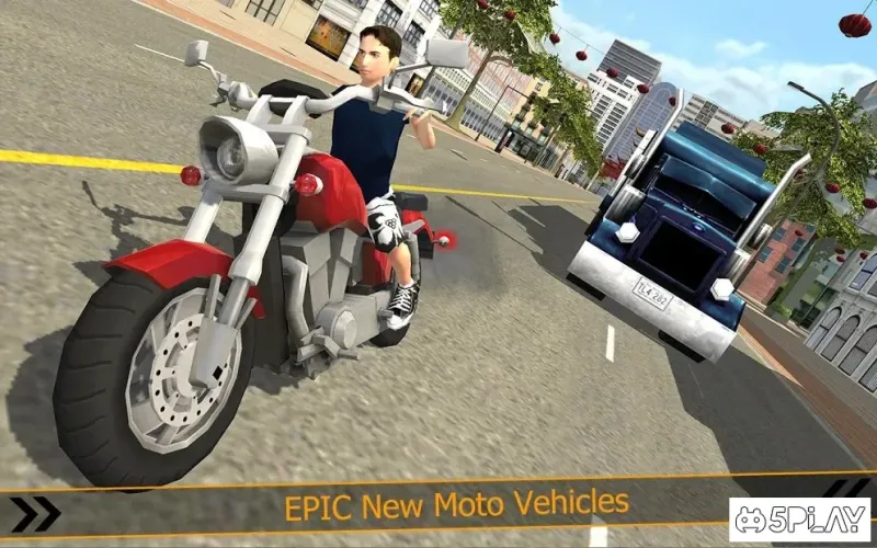Furious City Moto Bike Racer screenshot 3