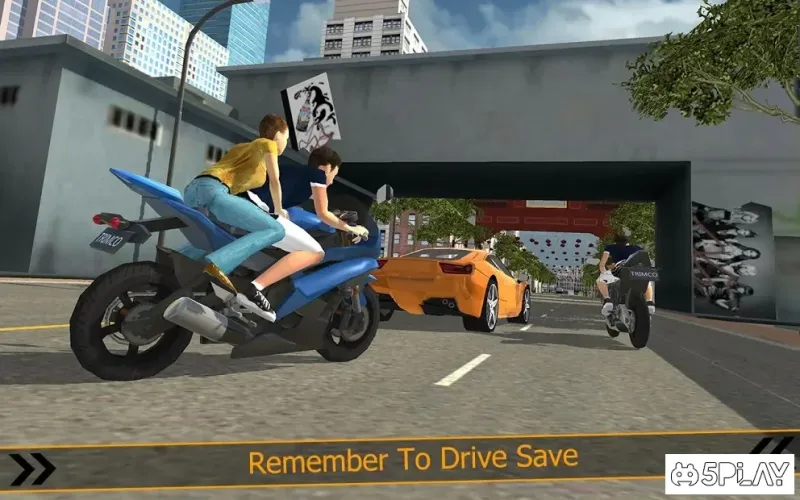 Furious City Moto Bike Racer screenshot 4