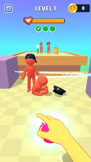 Fury Shot 3D: магнитный экшен шутер 0.5 screenshot 2