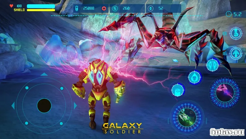 Galaxy Soldier - Alien Shooter screenshot 1