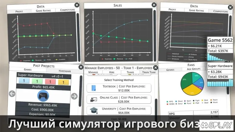 Game Studio Tycoon 3 screenshot 1
