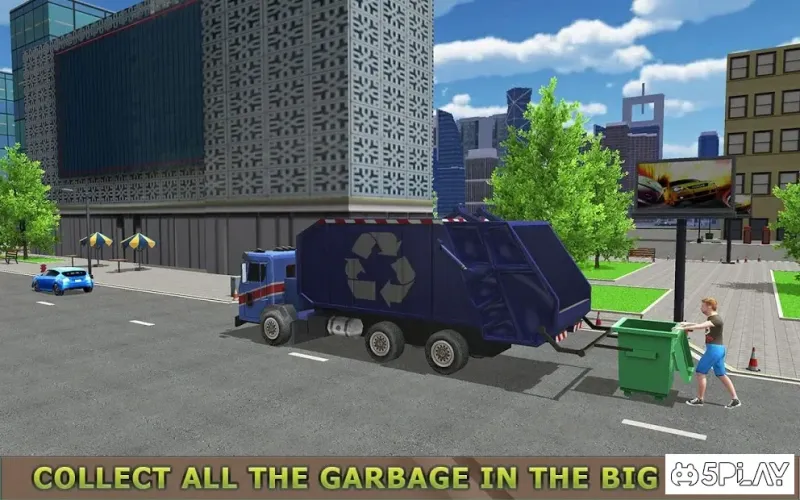 Garbage Truck Simulator PRO 2018 screenshot 1