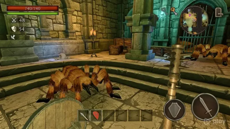 Ghoul Castle 3D - Action RPG 3.0 screenshot 2