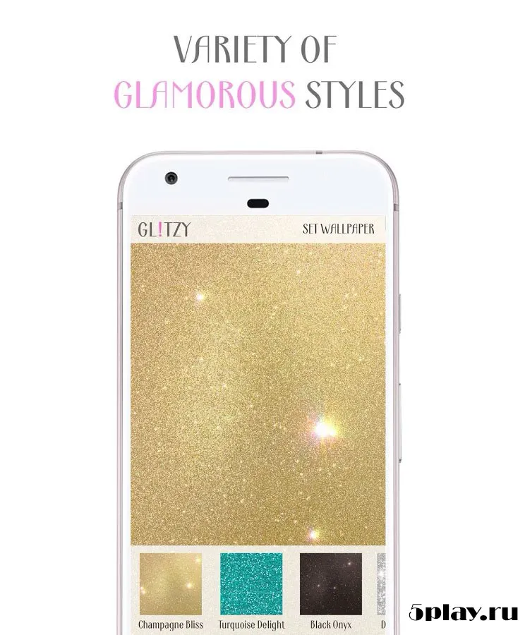 Glitzy - Real Glitter Live Wallpaper screenshot 2