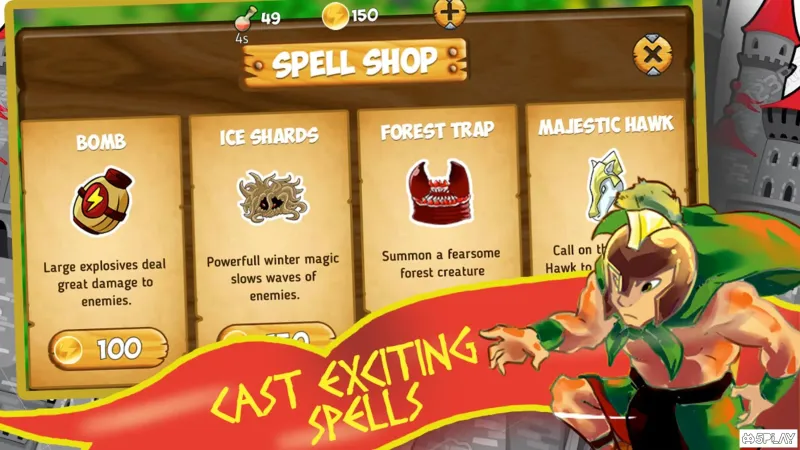 Gods of Myth TD: King Hercules Son of Zeus 1.16 screenshot 4