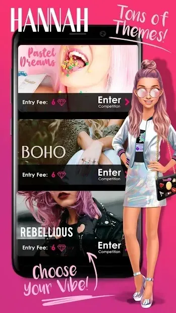 Hannah - Fashion Dress Up Competition 0.8.5 screenshot 2