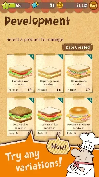 Happy Sandwich Cafe screenshot 2