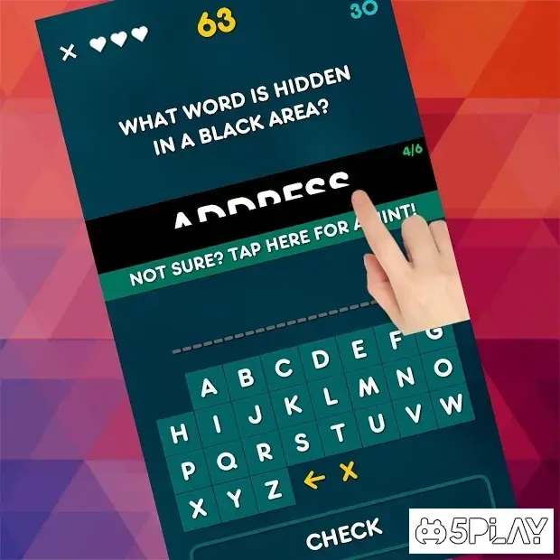 Hidden Word Brain Exercise PRO screenshot 2