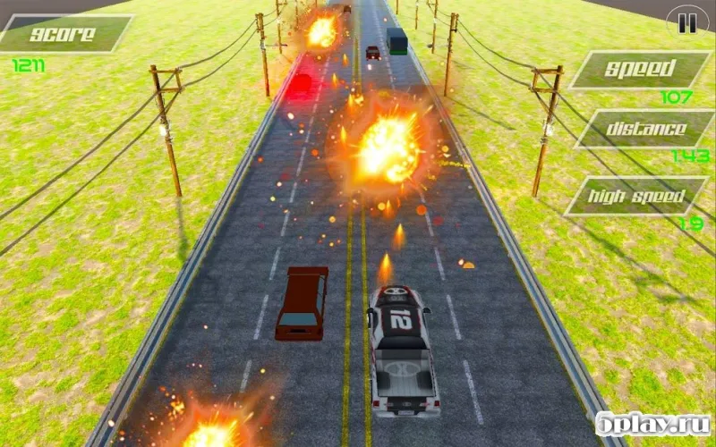 Highway Fastlane Road Revenge screenshot 4