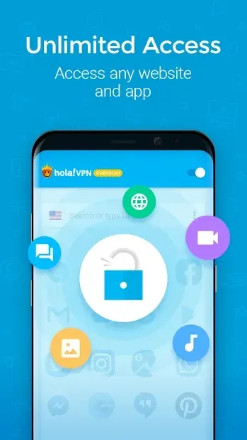 Hola VPN Proxy Plus 1.182.864 screenshot 1