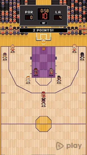 Hoop League Tactics 1.9.8 screenshot 1