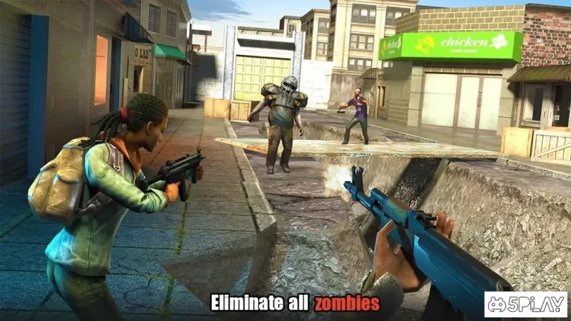 Hopeless Raider-Zombie Shooting Games screenshot 2