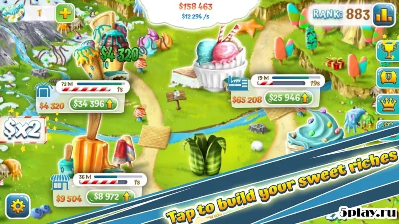 Icecream & Cake Factory: A cute clicker game! 0.5 screenshot 1