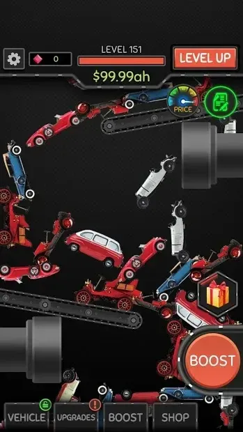 Idle Car Crusher screenshot 1