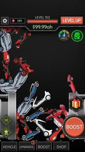 Idle Car Crusher screenshot 3