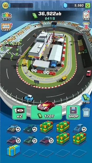 Idle Car Racing 1.0.5 screenshot 3