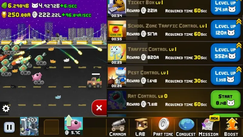 Idle Cat Cannon 2.2.6 screenshot 4