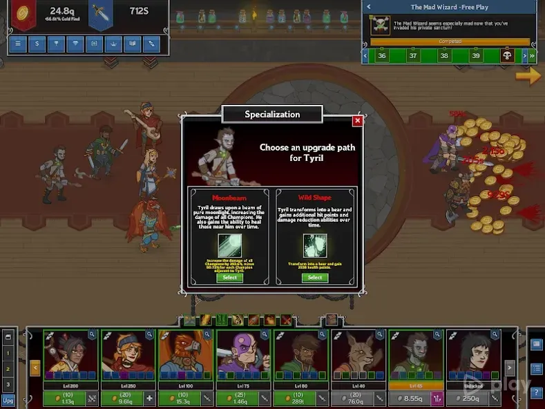 Idle Champions of the Forgotten 1.540 screenshot 2