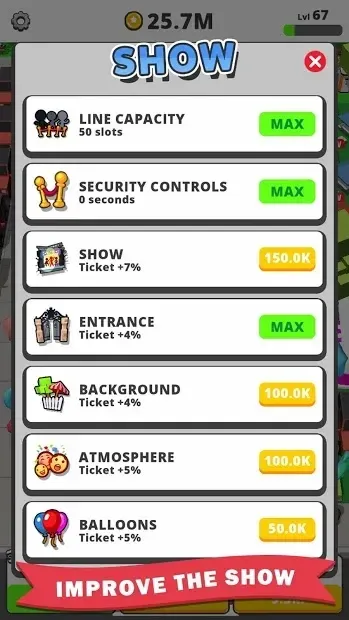 Idle Concert 1.0.4 screenshot 4