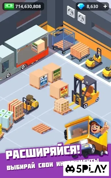 Idle Courier Tycoon - 3D Business Manager 1.31.12 screenshot 3