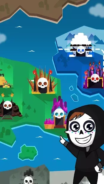 Death Idle Death Tycoon - кликер денег & ленивый магнат 1.8.19.4 screenshot 2