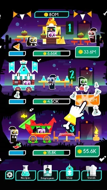 Death Idle Death Tycoon - кликер денег & ленивый магнат 1.8.19.4 screenshot 3