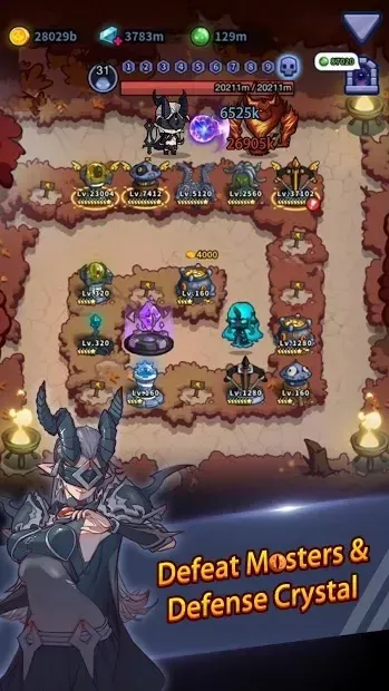 Idle Defense: Dark Forest screenshot 3