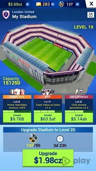 Idle Eleven - Be a millionaire football tycoon screenshot 2