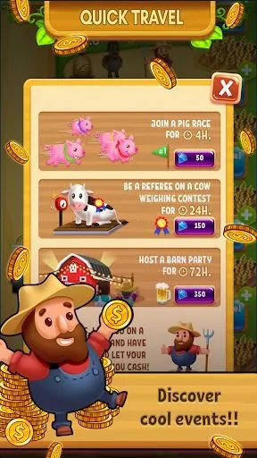Idle Farm Tycoon - a Cash, Inc and Money Idle Game screenshot 4