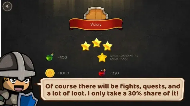 Idle Grail Quest - Adventure RPG 1.2 screenshot 3