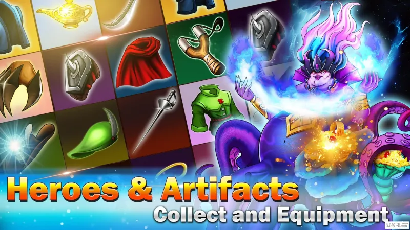 Idle Grimm: Heroes - RPG Offline - Clicker Games screenshot 4