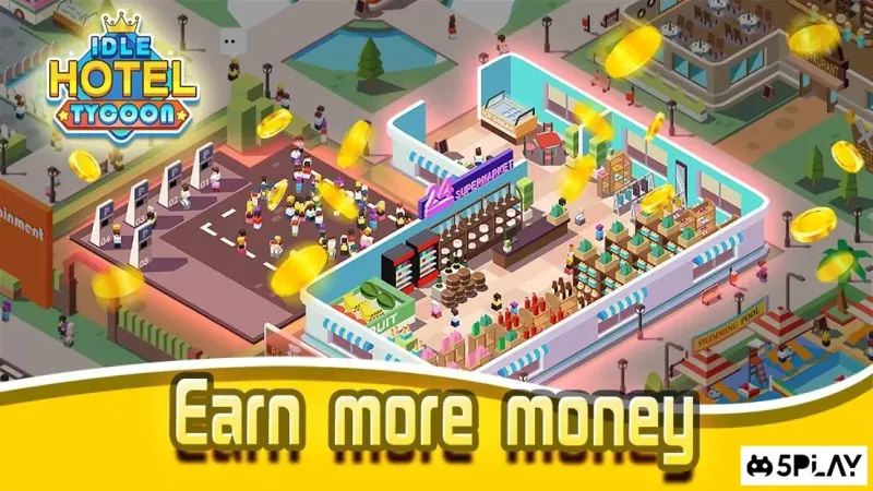 Idle Hotel Tycoon screenshot 1
