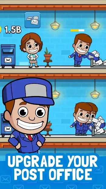 Idle Mail Tycoon 1.1.3 screenshot 1