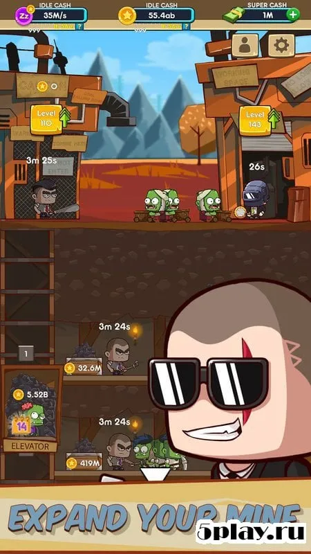 Idle Miner - Zombie Factory .Inc 1.2.3 screenshot 1
