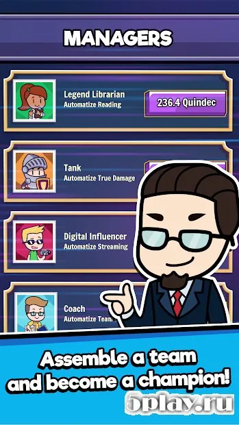 Idle Moba Legends - eSports Tycoon Clicker Game screenshot 1