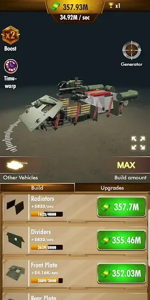 Idle Panzer 1.0.1.052 screenshot 3